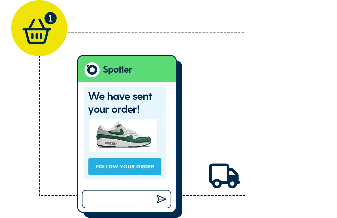 Stay connected after purchase