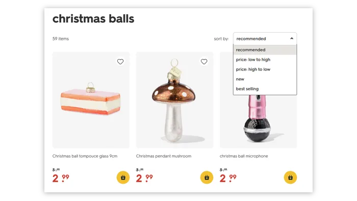 Suchergebnisse für Christbaumkugeln bei HEMA